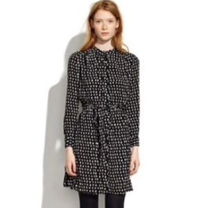 Madewell Polka Dot Button Down Dress